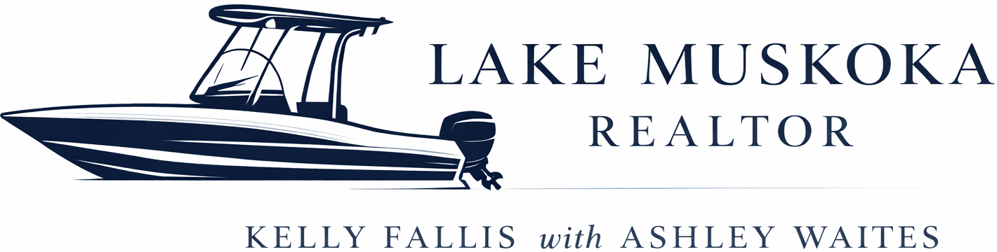 Lake Muskoka Realtor logo Kelly Fallis and Ashley Waites real estate experts